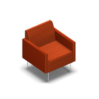 2137 - PIVOT Chair with low armrests (6cm)