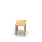3190  - JOIN table Cross legs (H60),  50x50 cm, birch melamine