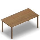 3111 - JOIN table 180x90 cm, h75, oak HPL