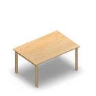 2017 - JOIN table 120x80 cm, h60, oak HPL