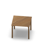 3287  - JOIN table Cross legs (H75),  90x90 cm, oak melamine