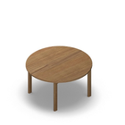 3054 - JOIN table ø110 cm, h60, oak HPL