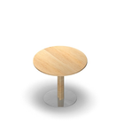 3373 - JOIN center column table ø90, birch melamine