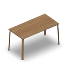 1428 - ZETA table 140x70 cm h75 cm