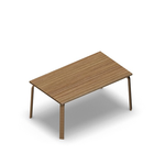 1180 - ZETA table 120x70 cm h60 cm