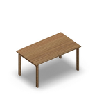 3014 - JOIN table 120x70 cm, h60, oak melamine