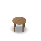 3234  - JOIN table Cross legs (H60),  Ø70 cm, oak HPL
