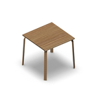 1435 - ZETA table 80x80 cm h75 cm
