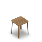 1658 - ZETA table 65x65 cm rounded h75 cm