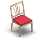 1309 - SALINA Stackable chair without armrest