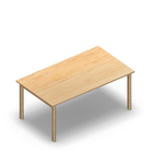2018 - JOIN table 140x80 cm, h60, oak HPL