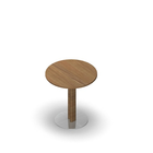 3371 - JOIN center column table ø70, oak melamine