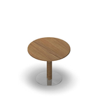 3374 - JOIN center column table ø90, oak melamine