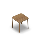 1397 - ZETA table 65x65 cm rounded h60 cm