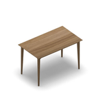3465 - NEXUS Tabletop 70x120 cm - Height 75 cm, oak hpl