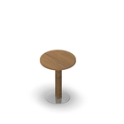 3368 - JOIN center column table ø60, oak melamine