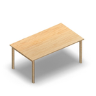 2019 - JOIN table 180x80 cm, h60, birch HPL