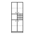 F545 Door cabinet