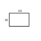 Linking table 120x80cm