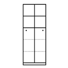 F563 Sliding door cabinet