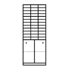 F571 Sliding door cabinet