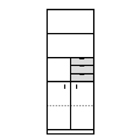 F541 Door cabinet