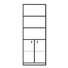 F538 Door cabinet