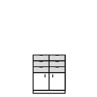 F233 Door cabinet