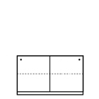 F261_-120 Sliding door cabinet