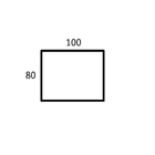 Linking table 100x80cm