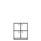 F234 Door cabinet