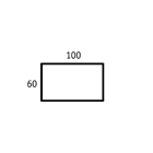 Linking table 100x60cm