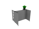 dB H-cubicle (1800x800mm excl. tables)