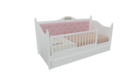 Bianca Toddler Bed - Döşemeli