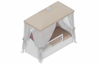 Bianca Toddler Bed Sofa Dönüşüm Seti-Döşemeli