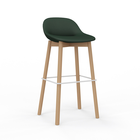 Beso bar stool counter stool, 4-legged wood height 81
