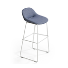 Beso bar stool counter stool, sled height 81