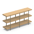 Palladio shelves rectangle, width 180 height 90