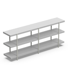 Palladio shelves rectangle, width 220 height 90