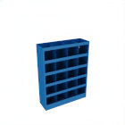 144D0046<br>Steel bolt rack<br>H650 W500 D160 mm