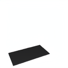 141T0091<br>Worktop ABS black<br>H30 W1200 D630 mm