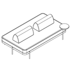 7215+7230 - Cool daybed + table