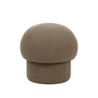 Uno Pouf Ø50 Brown