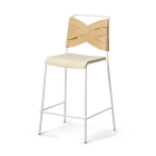 Torso Barstool White_Ash_Natural