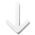 Arrow Hanger White