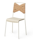 Torso Chair White Ash Natural