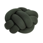 Knot Cushion Medium Forest Green