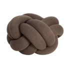 Knot Cushion Medium Brown