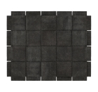 Basket Rug 300x245 Dark Grey