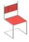 Provision chair, without arm rests
